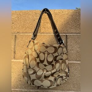 Coach Signature Jacquard Bag